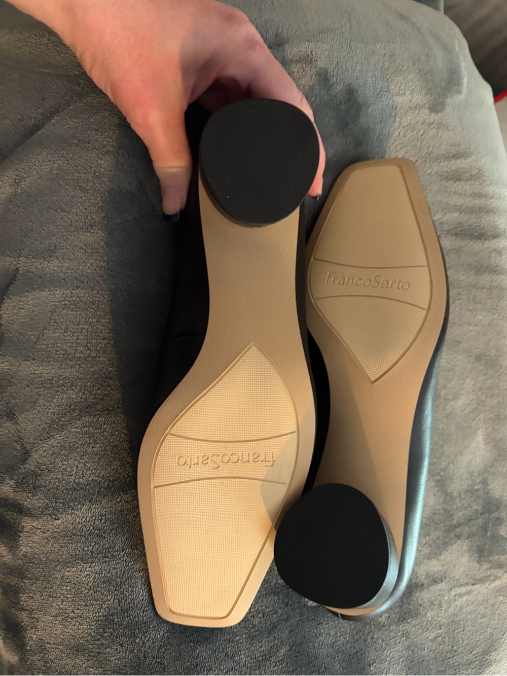 Franco Sarto  Black Women's Mid Heel Pumps - Picture 5 of 6